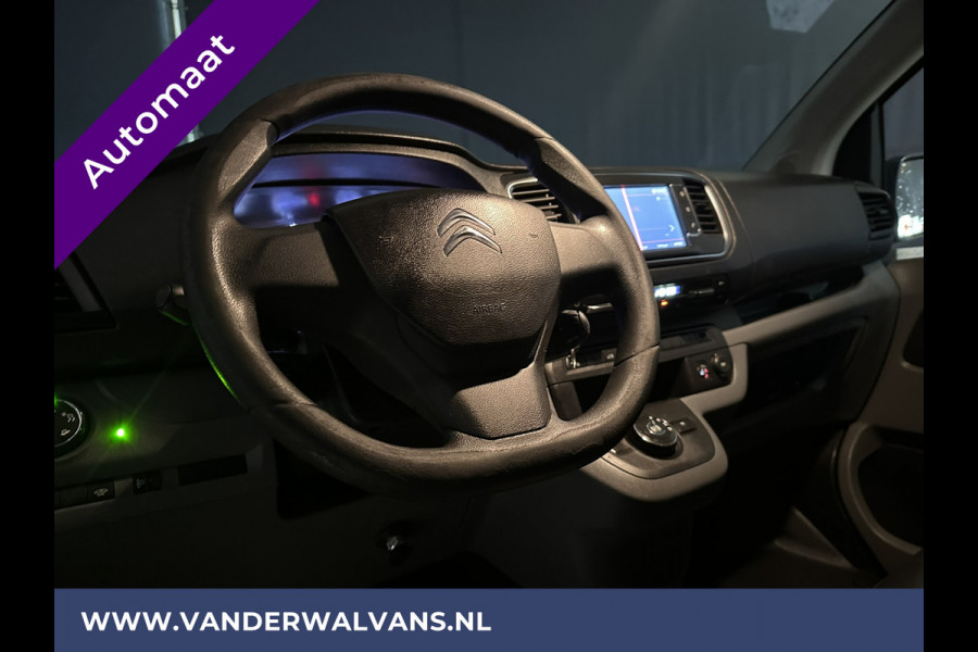 Citroën Jumpy 2.0 BlueHDI 177pk Automaat L3H1 Euro6 Airco | 2x zijdeur | Camera | Imperiaal | Apple Carplay Cruisecontrol, LM velgen, Trekhaak, Stoelverwarming, Parkeersensoren, Bijrijdersbank