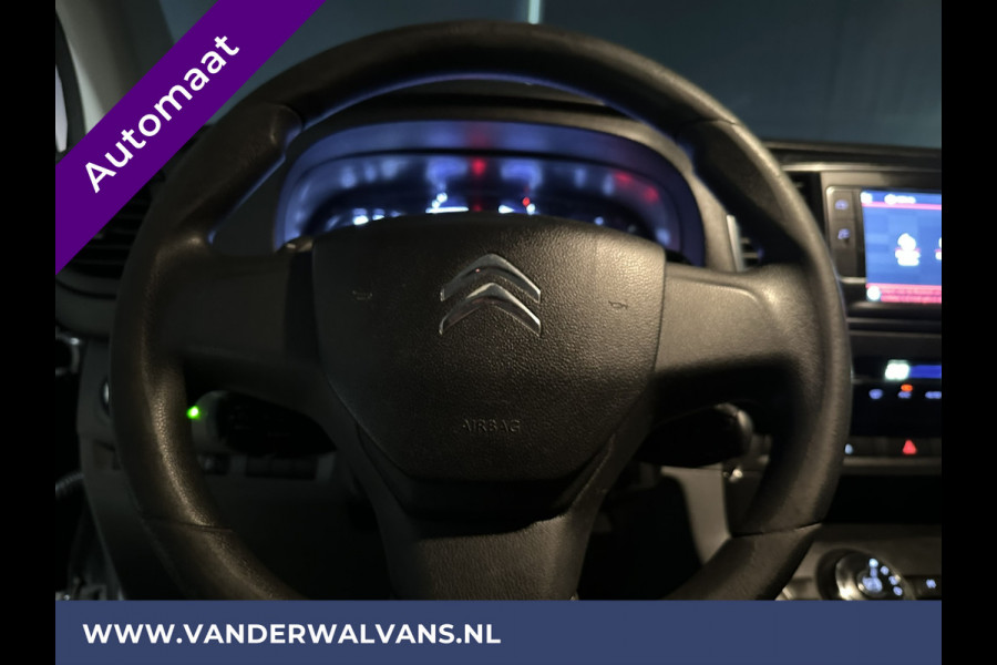 Citroën Jumpy 2.0 BlueHDI 177pk Automaat L3H1 Euro6 Airco | 2x zijdeur | Camera | Imperiaal | Apple Carplay Cruisecontrol, LM velgen, Trekhaak, Stoelverwarming, Parkeersensoren, Bijrijdersbank