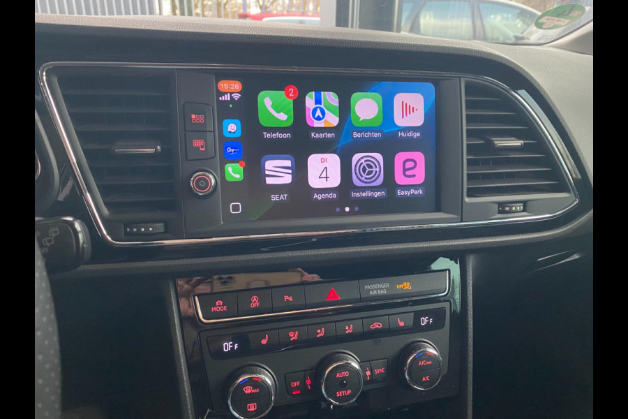 Seat León ST 1.5 FR Sportstourer DSG |Virtual| Schakelfl|Carplay|Camera|PDC|Front assist|Keyless Go|