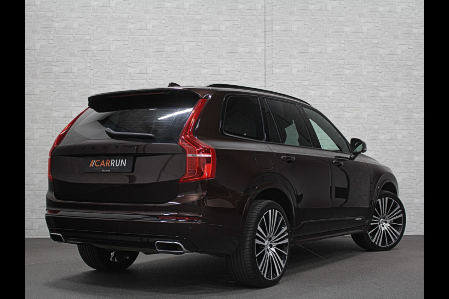 Volvo XC90 T8 390pk AWD Recharge | 360 View | ACC | Pilot-Assist | Full-LED | Keyless-Entry | Leder | Memory | Stuurverwarming | Stoelverwarming | Zwarte Hemel | Zonwering | Getint Glas | Standkachel | Carplay |