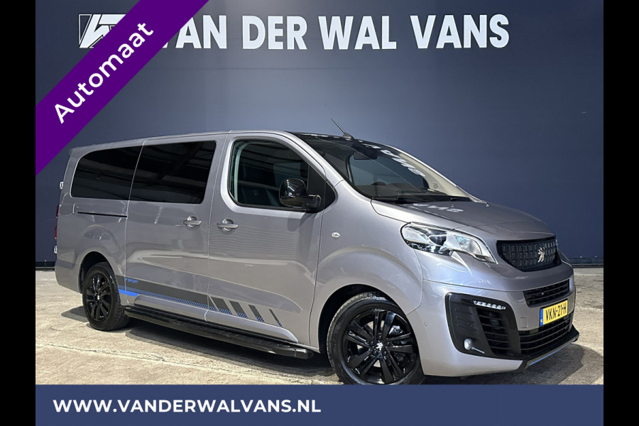 Peugeot Expert 2.0 BlueHDI 180pk Automaat L3H1 Dubbele Cabine SPORT Euro6 Airco | Leder | Bumper KIT | Spoiler | 2x Zijdeur | Head up display, LM velgen, Navigatie, Camera, Apple Carplay, Android Auto, Cruisecontrol, Stoelverwarm, Parkeersensoren, 5-Zitsing