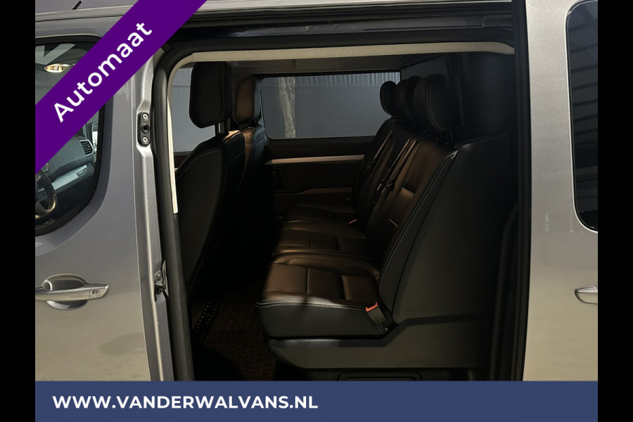 Peugeot Expert 2.0 BlueHDI 180pk Automaat L3H1 Dubbele Cabine SPORT Euro6 Airco | Leder | Bumper KIT | Spoiler | 2x Zijdeur | Head up display, LM velgen, Navigatie, Camera, Apple Carplay, Android Auto, Cruisecontrol, Stoelverwarm, Parkeersensoren, 5-Zitsing