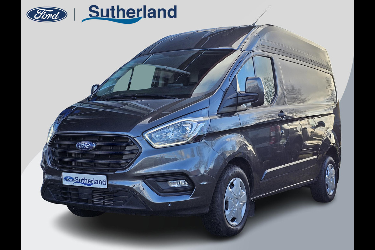 Ford Transit Custom 280 2.0 TDCI L1H2 Trend | Verhoogd dak | Bijna nieuwstaat | Scherm met Carplay/Android Auto | Achteruitrijcamera | Afstand laadvloer tot dak is circa 1,78 M (1.778mm), 37,2 CM hoger dan H1 versie (vanuit binnen gemeten)