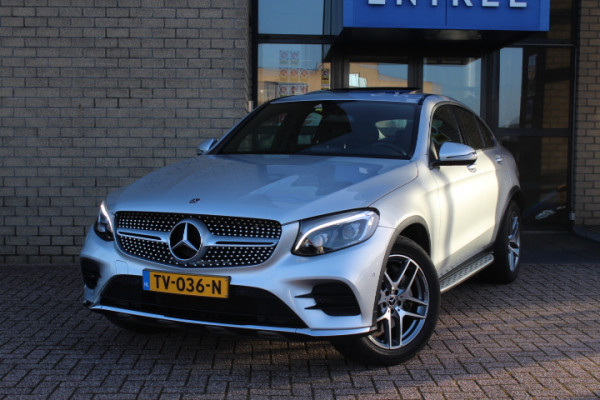 Mercedes-Benz GLC Coupé 220D 4 Matic AMG STYLING-SCHUIFDAK-ILS-CAMERA-TREKHAAK-COMPLEET