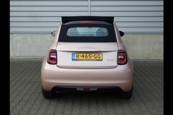 Fiat 500E Icon 42kwh | Cabrio | Aut. airco | Apple carpl. Andr. Auto | 16"