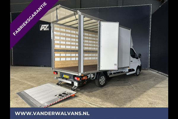 Renault Master 2.3 dCi 150pk Bakwagen 232cm Hoog Laadklep Zijdeur Fabrieksgarantie Euro6 Airco | LAT OM LAT | LED Cruisecontrol, Apple Carplay, Android Auto, Verwarmde voorruit, Bijrijdersbank, 945kg laadvermogen