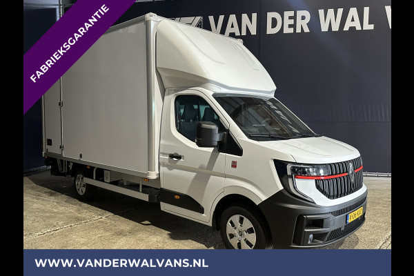 Renault Master 2.3 dCi 150pk Bakwagen 232cm Hoog Laadklep Zijdeur Fabrieksgarantie Euro6 Airco | LAT OM LAT | LED Cruisecontrol, Apple Carplay, Android Auto, Verwarmde voorruit, Bijrijdersbank, 945kg laadvermogen