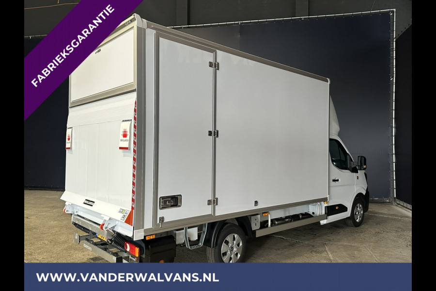 Renault Master 2.3 dCi 150pk Bakwagen 232cm Hoog Laadklep Zijdeur Fabrieksgarantie Euro6 Airco | LAT OM LAT | LED Cruisecontrol, Apple Carplay, Android Auto, Verwarmde voorruit, Bijrijdersbank, 945kg laadvermogen