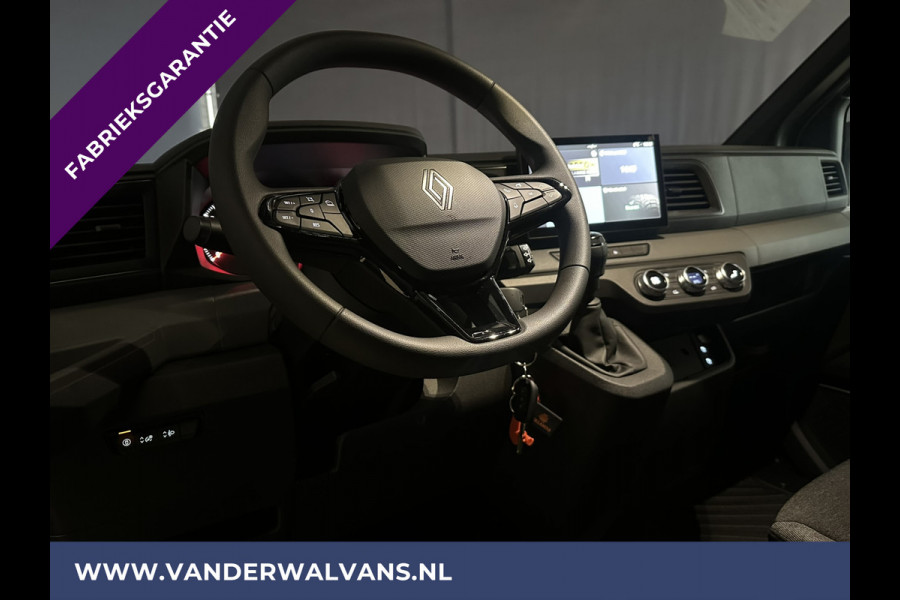 Renault Master 2.3 dCi 150pk Bakwagen 232cm Hoog Laadklep Zijdeur Fabrieksgarantie Euro6 Airco | LAT OM LAT | LED Cruisecontrol, Apple Carplay, Android Auto, Verwarmde voorruit, Bijrijdersbank, 945kg laadvermogen