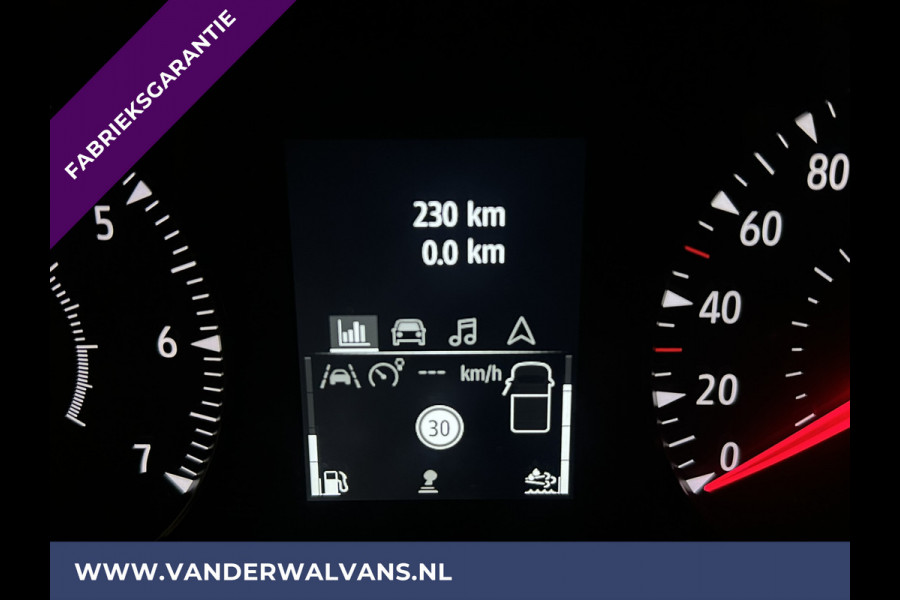 Renault Master 2.3 dCi 150pk Bakwagen 232cm Hoog Laadklep Zijdeur Fabrieksgarantie Euro6 Airco | LAT OM LAT | LED Cruisecontrol, Apple Carplay, Android Auto, Verwarmde voorruit, Bijrijdersbank, 945kg laadvermogen