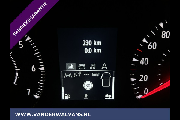 Renault Master 2.3 dCi 150pk Bakwagen 232cm Hoog Laadklep Zijdeur Fabrieksgarantie Euro6 Airco | LAT OM LAT | LED Cruisecontrol, Apple Carplay, Android Auto, Verwarmde voorruit, Bijrijdersbank, 945kg laadvermogen