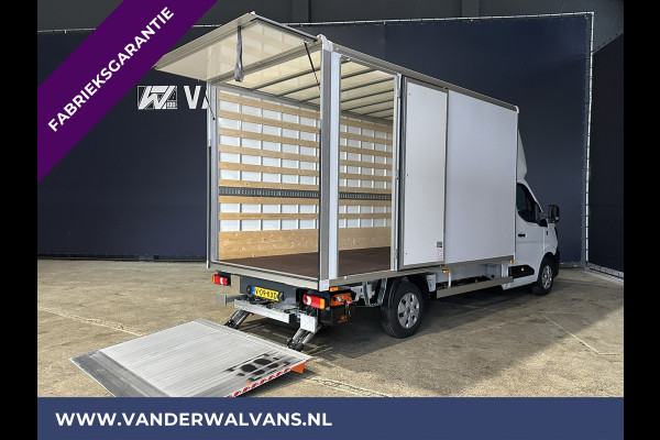 Renault Master 2.3 dCi 150pk Bakwagen 232cm Hoog Laadklep Zijdeur Fabrieksgarantie Euro6 Airco | LAT OM LAT | LED Cruisecontrol, Apple Carplay, Android Auto, Verwarmde voorruit, Bijrijdersbank, 945kg laadvermogen