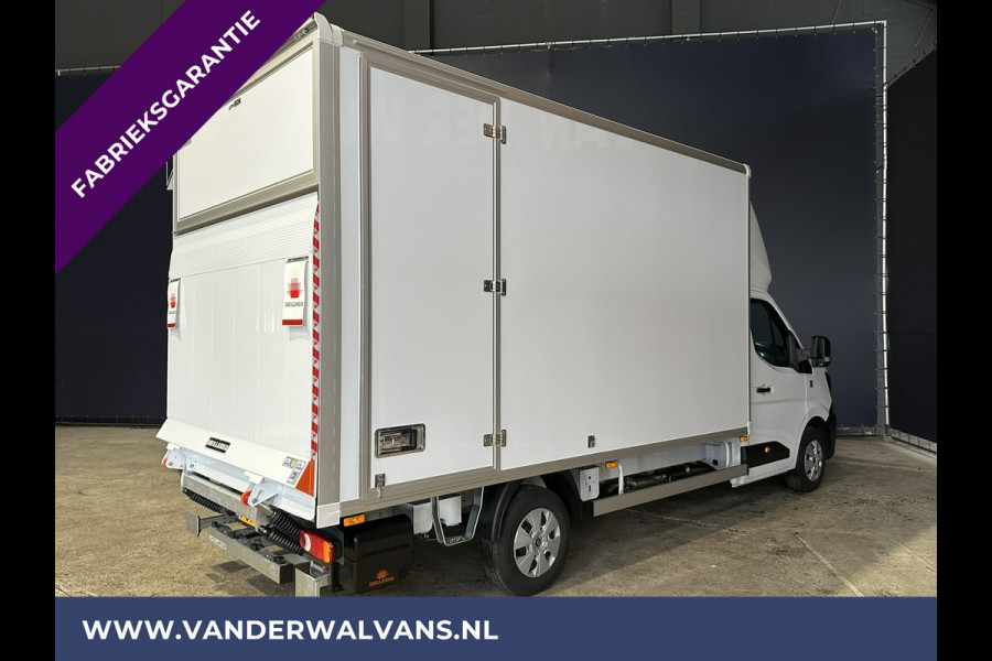 Renault Master 2.3 dCi 150pk Bakwagen 232cm Hoog Laadklep Zijdeur Fabrieksgarantie Euro6 Airco | LAT OM LAT | LED Cruisecontrol, Apple Carplay, Android Auto, Verwarmde voorruit, Bijrijdersbank, 945kg laadvermogen