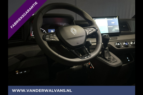 Renault Master 2.3 dCi 150pk Bakwagen 232cm Hoog Laadklep Zijdeur Fabrieksgarantie Euro6 Airco | LAT OM LAT | LED Cruisecontrol, Apple Carplay, Android Auto, Verwarmde voorruit, Bijrijdersbank, 945kg laadvermogen