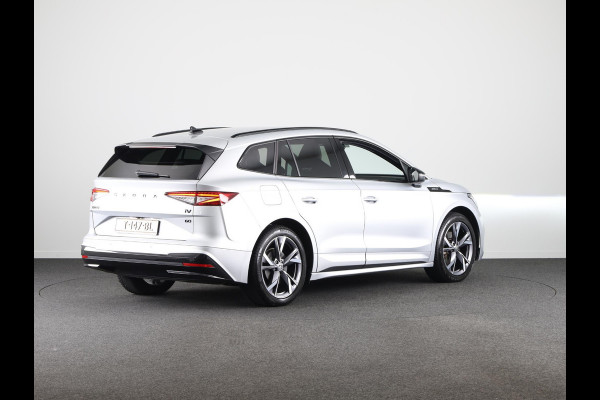 Škoda ENYAQ iV 60 Sportline 58kWh | 180 pk | Navigatie | Parkeersensoren | Achteruitrijcamera | Cruise control | Stoelverwarming | Lichtmetalen velgen 20" |