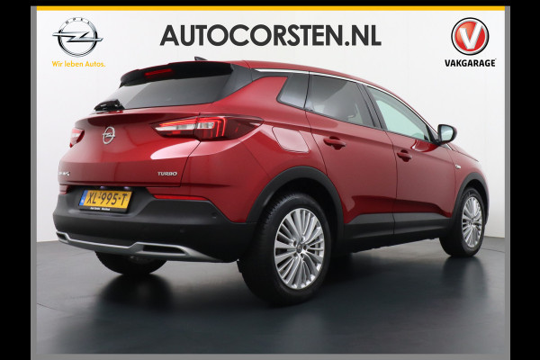 Opel Grandland X T131PK Trekhaak Camera Apple Carplay Android Auto Navi Bord-Herkenning Ecc Pdc 1/2 Leer koplampen adaptief Autom.Achterklep AGR- LaneAssist DAB Bluetooth Connected Led Licht-Regensensor Sensor dodehoek Business Executive 1ste Eigenaar 1.400kg trekvermogen Volledig Onderhouden! Euro 35.000 nieuw