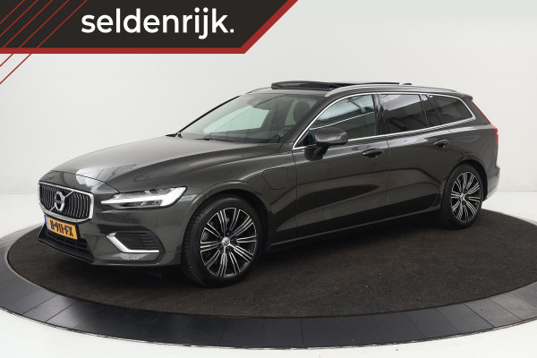 Volvo V60 2.0 T6 Recharge AWD Inscription | Panoramadak | Trekhaak | Leder | Stoel & stuurverwarming | Carplay | DAB | Adaptive cruise | Navigatie | Memory | Keyless | Full LED