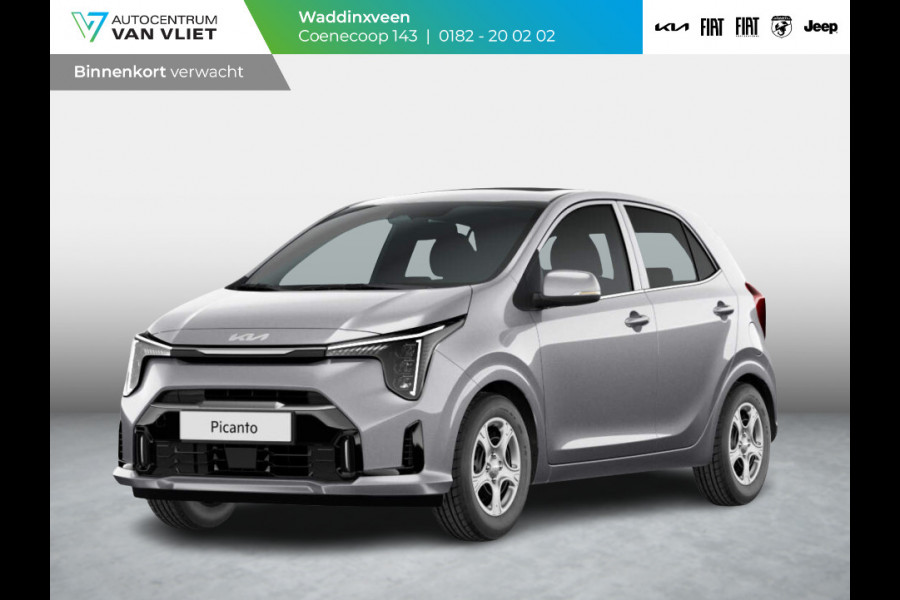 Kia Picanto 1.0 DPI DynamicLine | Levering Juni | MY25 | Navi | Airco | Cruise | Camera | Apple Carplay | Private Lease € 309,-