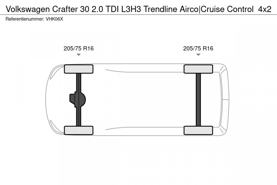 Volkswagen Crafter 30 2.0 TDI L3H3 Trendline Airco|Cruise Control