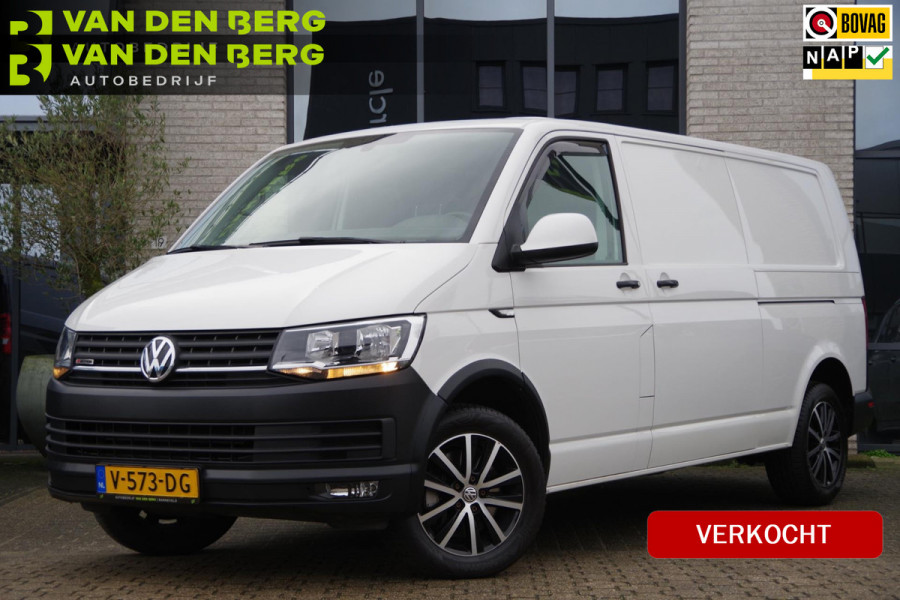 Volkswagen Transporter 2.0 TDI L2 4Motion 204PK AUT. 2X SCHUIFDEUR, TREKHAAK, CAMERA, NAVI, CRUISE, AIRCO, STOELVERWARMING