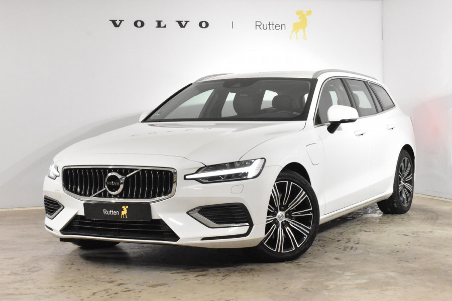 Volvo V60 T6 340PK Automaat Recharge AWD Inscription / Adaptieve cruise/ BLIS/ Adaptieve koplampen/ Elektrische stoel/ Parkeersensoren met camera/ Elektrische achterklep/ Apple CarPlay/ On call