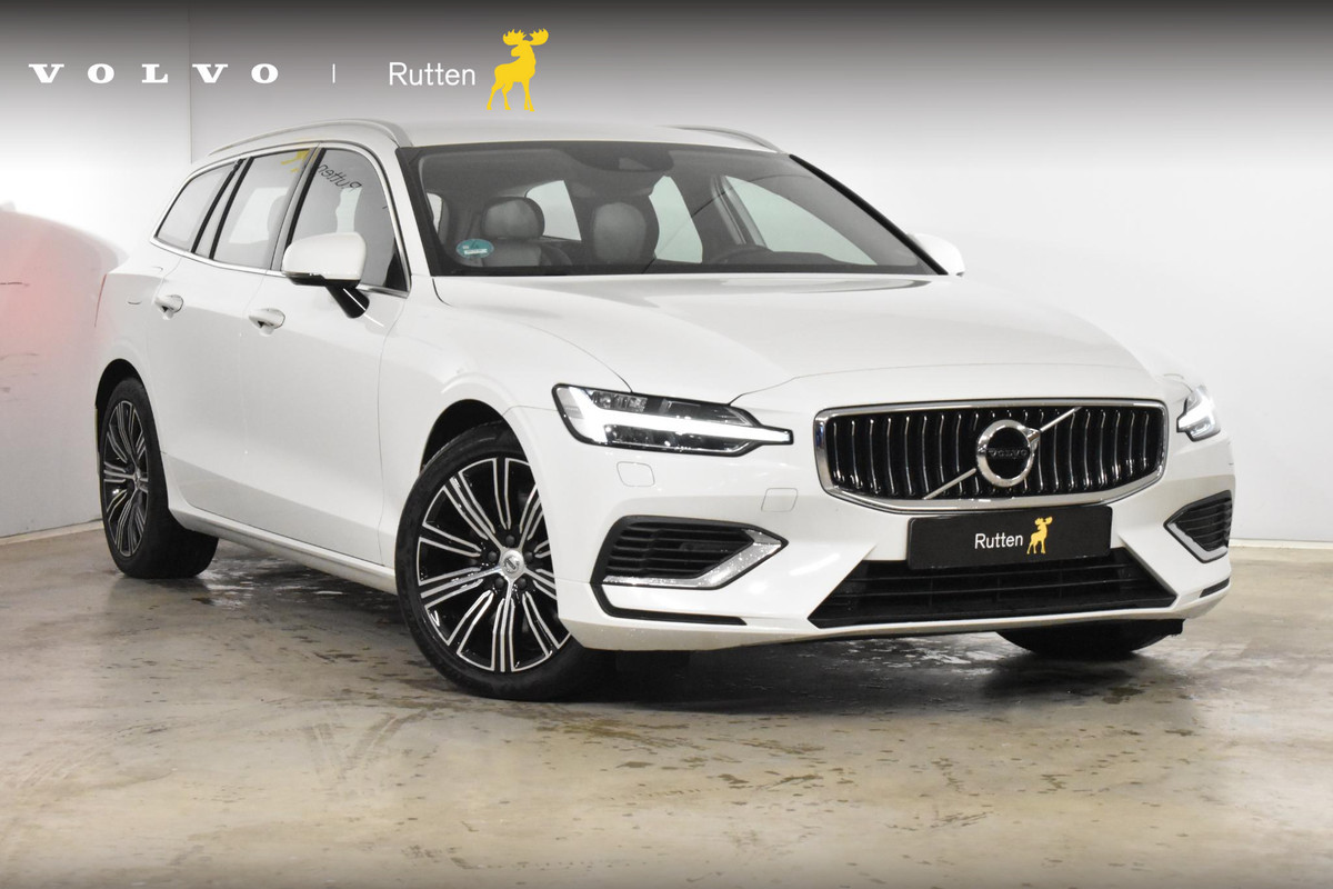 Volvo V60 T6 340PK Automaat Recharge AWD Inscription / Adaptieve cruise/ BLIS/ Adaptieve koplampen/ Elektrische stoel/ Parkeersensoren met camera/ Elektrische achterklep/ Apple CarPlay/ On call