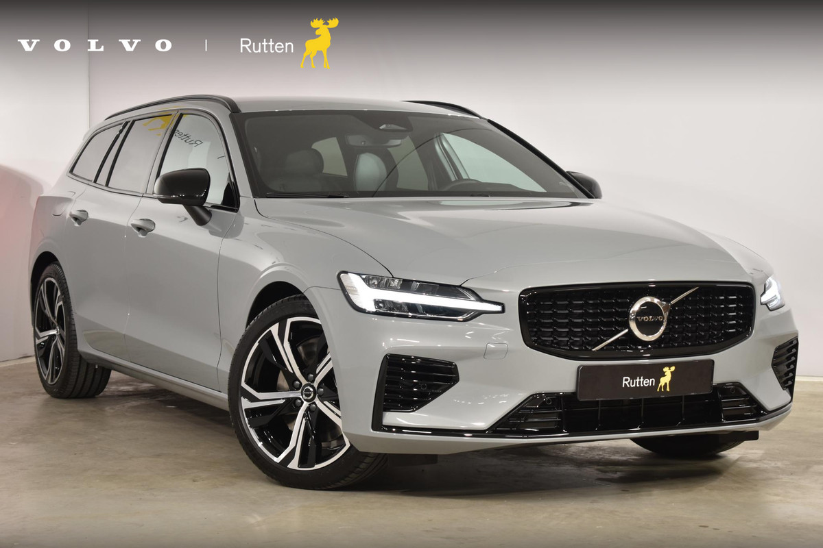 Volvo V60 T6 350PK Longe Range Recharge AWD Plus Dark / Driver assist / Sportstoelen / donker getint glas / 19 velgen