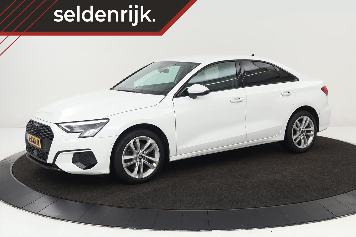 Audi A3 30 TFSI Business Edition | Carplay | Stoelverwarming | Bang & Olufsen | Park Assist | Keyless | | Full LED | Zwart Optiek | Virtual Cockpit | Sportstoelen | Navigatie