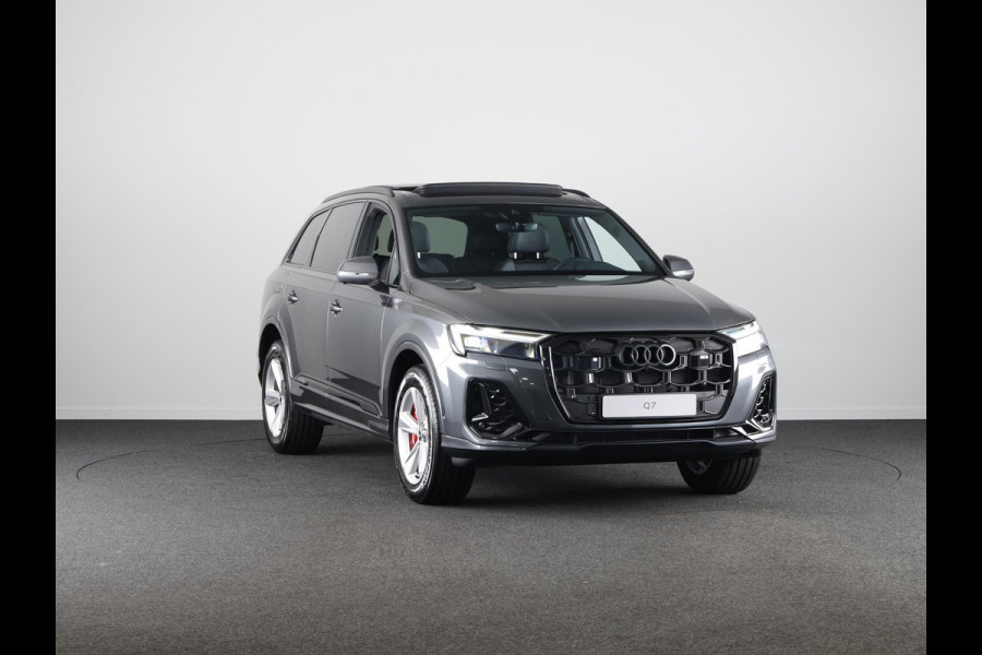 Audi Q7 55 TFSI e quattro Pro Line S Panoramadak, adaptive cruisecontrol, B&O soundsysteem, optiekpakket zwart Plus