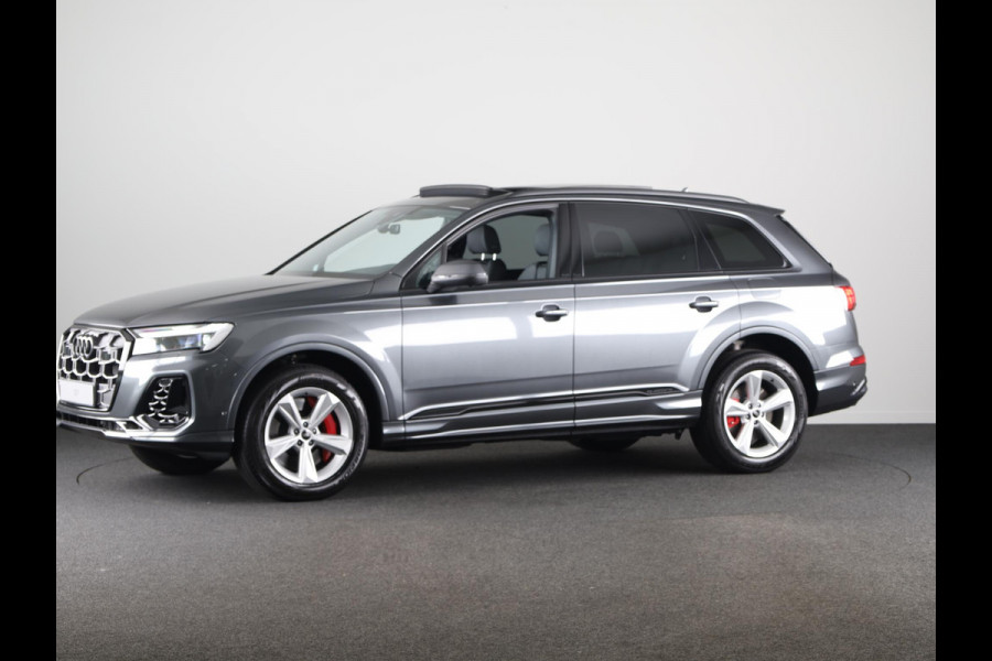 Audi Q7 55 TFSI e quattro Pro Line S Panoramadak, adaptive cruisecontrol, B&O soundsysteem, optiekpakket zwart Plus