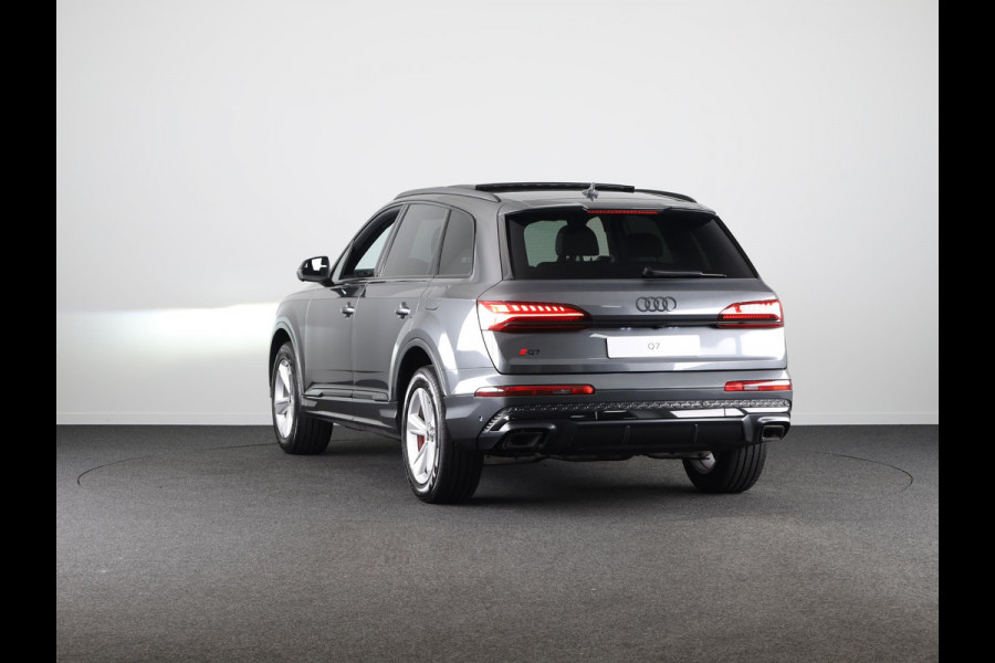 Audi Q7 55 TFSI e quattro Pro Line S Panoramadak, adaptive cruisecontrol, B&O soundsysteem, optiekpakket zwart Plus