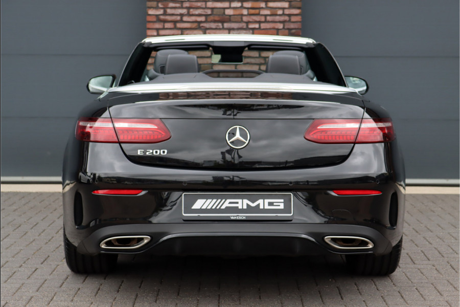 Mercedes-Benz E-Klasse Cabrio 200 AMG Line Aut9 | Airscarf | Aircap | Cabriocomfortpakket | Dodehoekassistent | Camera | Augmented Reality | Stoelverwarming | Cruise Control | Ergonomiepakket |