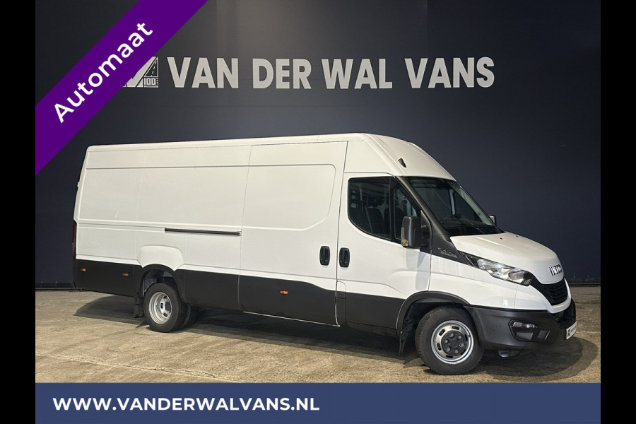 Iveco Daily 35C16V 156pk Automaat L3H2 L4H2 Dubbel lucht 3500kg Trekvermogen Euro6 Airco | Bijrijdersbank