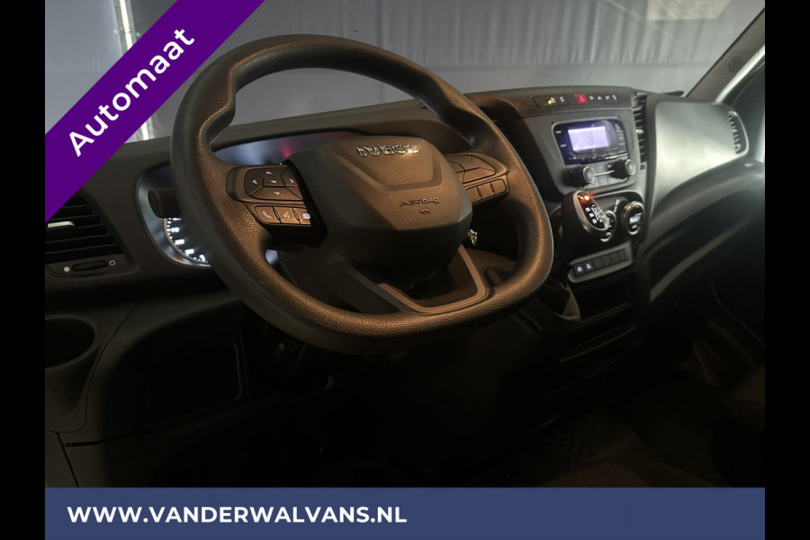 Iveco Daily 35C16V 156pk Automaat L3H2 L4H2 Dubbel lucht 3500kg Trekvermogen Euro6 Airco | Bijrijdersbank