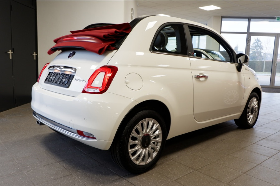 Fiat 500C 1.0 Hybrid Dolcevita Rijklaarprijs! 12MND Bovag garantie!