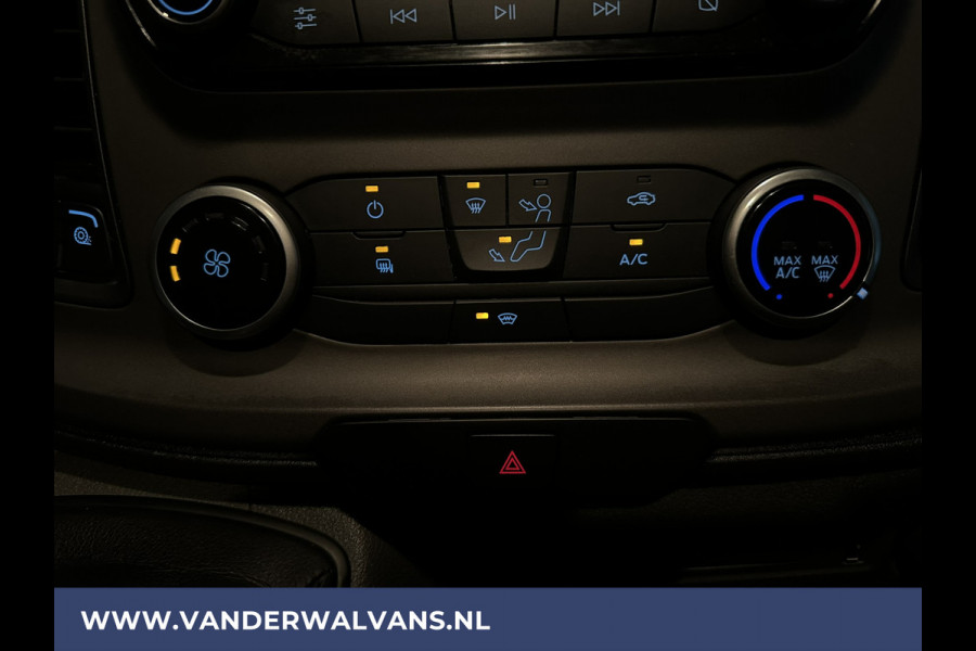 Ford Transit Custom 2.0 TDCI L1H1 Euro6 Airco | Camera | LED | Android Auto | Cruisecontrol | Verwarmde voorruit Parkeersensoren, Bijrijdersbank