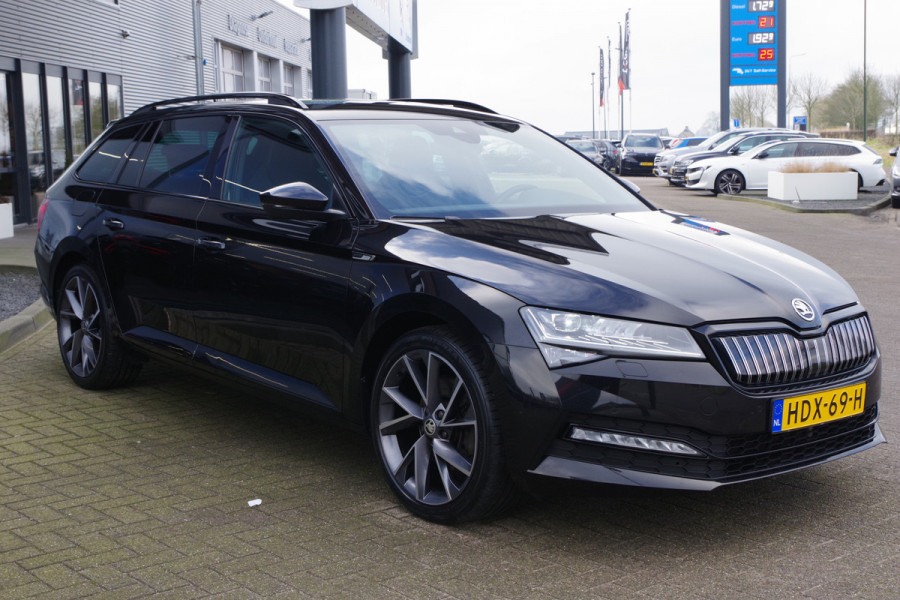 Škoda Superb Combi 1.4 TSI iV 218 PK Sportline BNS PHEV, Trekhaak, Carplay, Camera, Memory