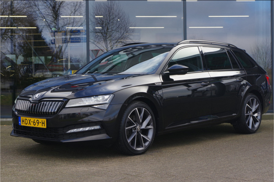 Škoda Superb Combi 1.4 TSI iV 218 PK Sportline BNS PHEV, Trekhaak, Carplay, Camera, Memory