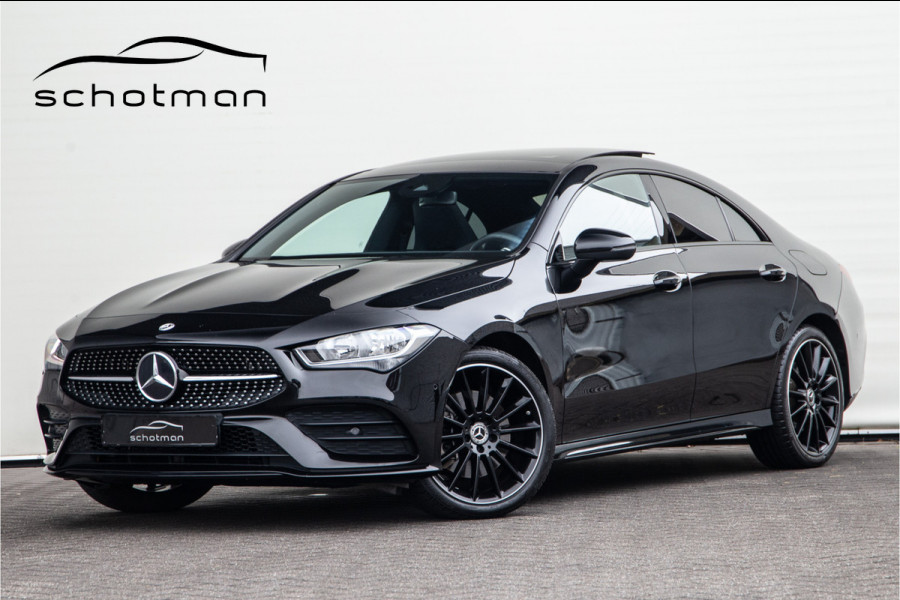 Mercedes-Benz CLA-Klasse 250 e AMG Pano, Widescreen, Sfeerverlichting, /nightpakket, 2023 Hybrid