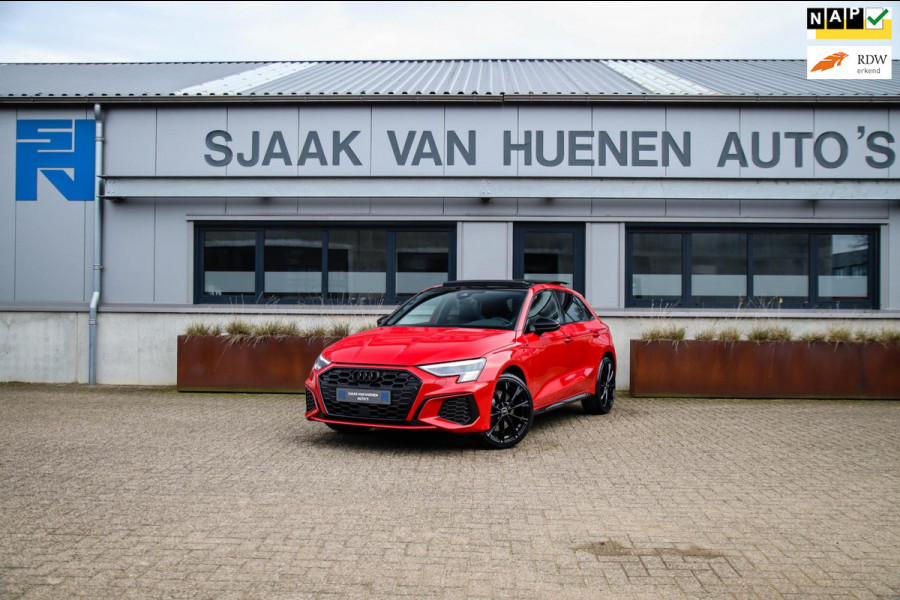 Audi A3 Sportback 45TFSI e PHEV S Edition S line Competition 245pk S-Tronic|Panoramadak|Virtual Cockpit|Supersport Kuipstoelen|B&O