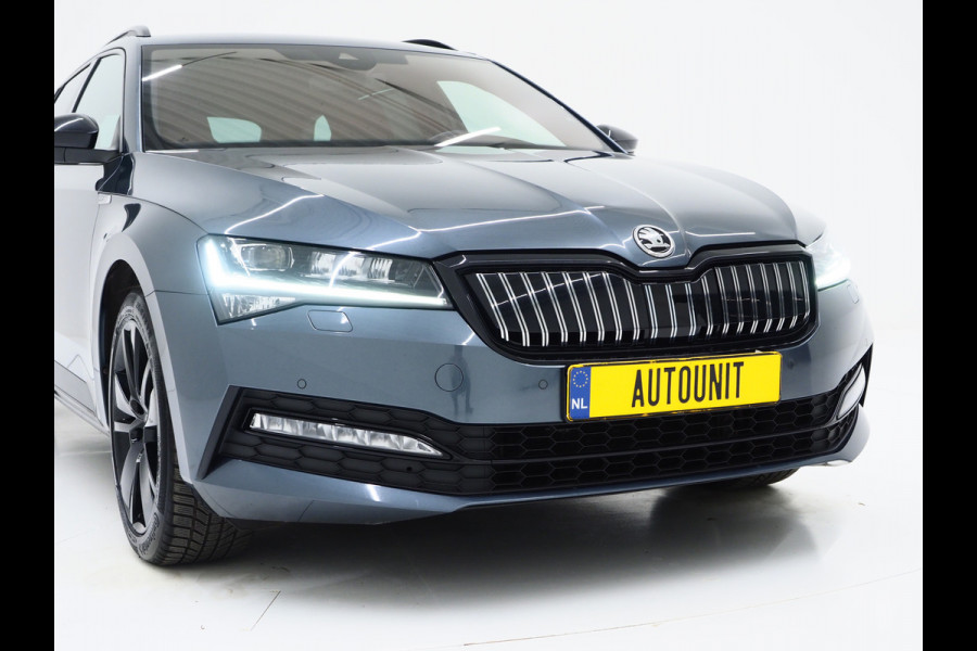 Škoda Superb Combi 1.4 TSI iV Sportline 218PK | Adaptive Cruise | Keyless | Virtual | Camera | Trekhaak