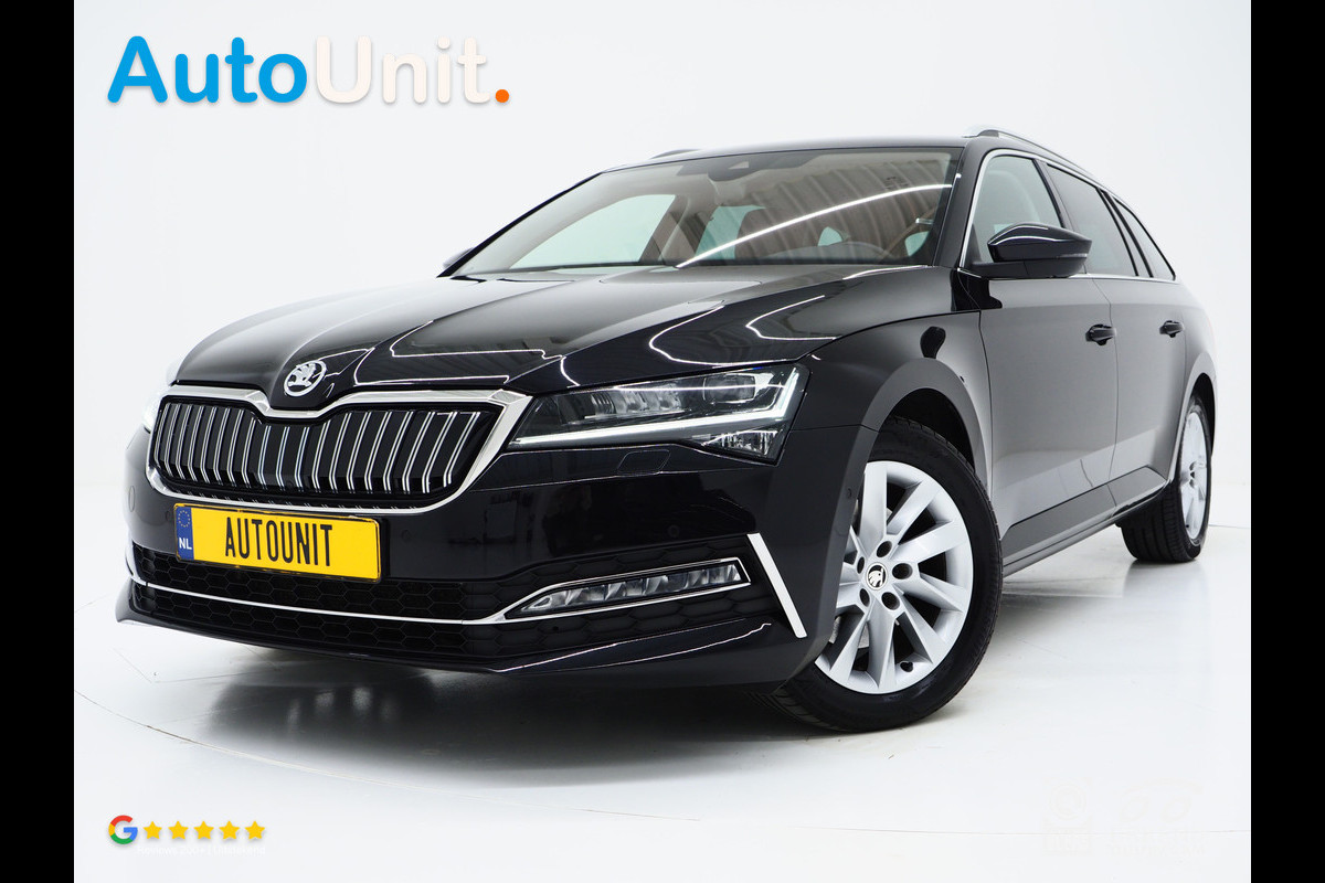 Škoda Superb Combi 1.4 TSI iV Style 218PK | Leder | 360 | Massage | Canton | Adaptive Cruise | Virtual | Trekhaak