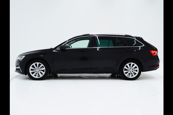 Škoda Superb Combi 1.4 TSI iV Style 218PK | Leder | 360 | Massage | Canton | Adaptive Cruise | Virtual | Trekhaak