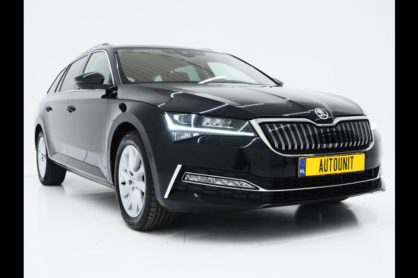 Škoda Superb Combi 1.4 TSI iV Style 218PK | Leder | 360 | Massage | Canton | Adaptive Cruise | Virtual | Trekhaak