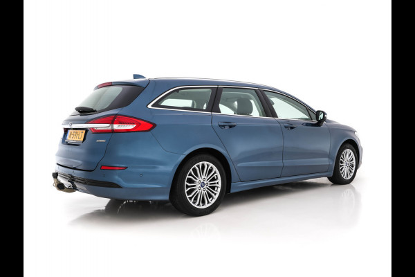 Ford Mondeo Wagon 2.0 IVCT HEV Titanium Luxury-Pack (INCL-BTW) Aut. *FULL-LEATHER | ADAPTIVE-CRUISE | FULL-LED | SONY-AUDIO | BLIND-SPOT | MEMORY-PACK | CAMERA | COMFORT-SEATS | NAVI-FULLMAP | ECC | PDC | TOWBAR | 17''ALU *