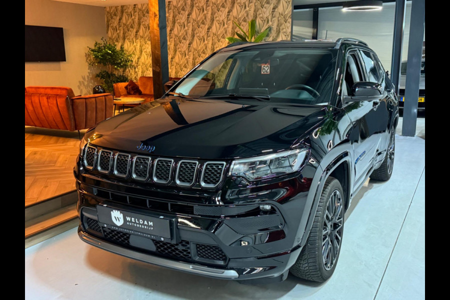 Jeep Compass 4xe 240 Plug-in Hybrid Electric S Garantie 241PK 360 Camera Memory Elek stoelen StuurVW StoelVW Lane Carplay Rijklaar