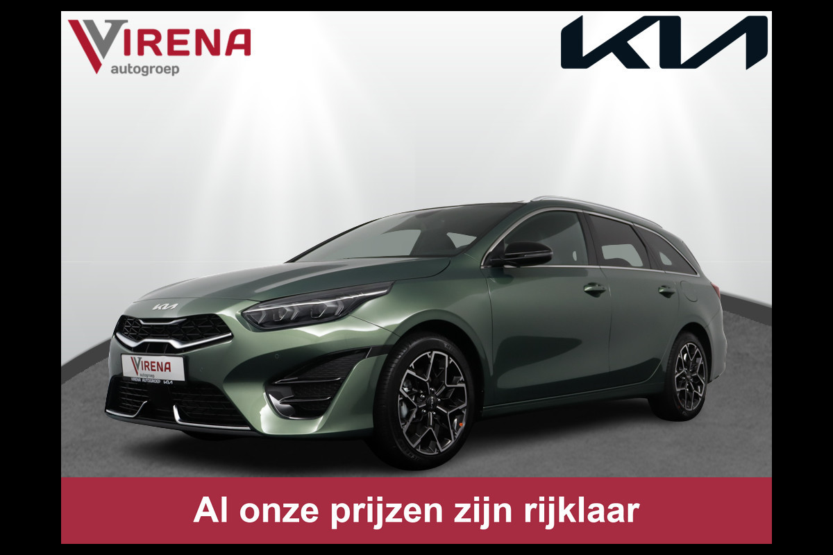 Kia Ceed Sportswagon 1.5 T-GDi GT-Line Automaat - Rijdende Demo - Navigatie - Cruise Control - Panorama dak - Stoel-/stuurverwarming - Fabrieksgarantie tot 01-2032