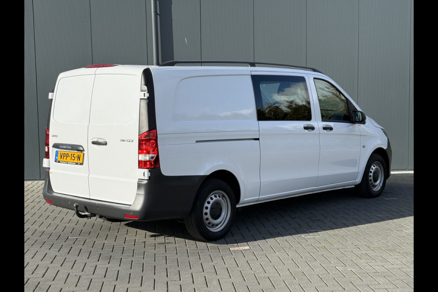 Mercedes-Benz Vito 116 CDI 164 PK / L3 MAXI DUBBELE CABINE / TREKHAAK / AIRCO / CRUISE / CAMERA / DUBBEL CABINE