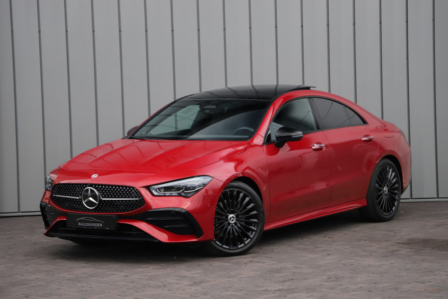 Mercedes-Benz CLA-Klasse 200 AMG Aut7 | 164PK | Pano | Burmester | Keyles-go | Sfeerverlichting | Stuurwielverw. | Multi-beam | 2023.