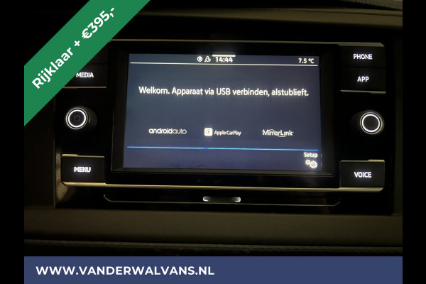 Volkswagen Transporter 2.0 TDI 111pk L1H1 Euro6 RIJKLAAR Airco | Camera | Apple Carplay | Android Auto | Cruisecontrol Trekhaak, Parkeersensoren